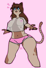 Catgirl up pov